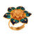 Blue Mina Finger Ring - BRISHNI