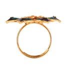 Blue Mina Finger Ring - BRISHNI