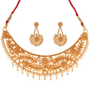 Chand Hansuli Necklace Set - BRISHNI