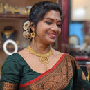 Chatai Kanbali Necklace Set - BRISHNI