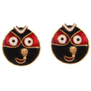 Chhau Inspired Jagannath Pendant And Studs - BRISHNI