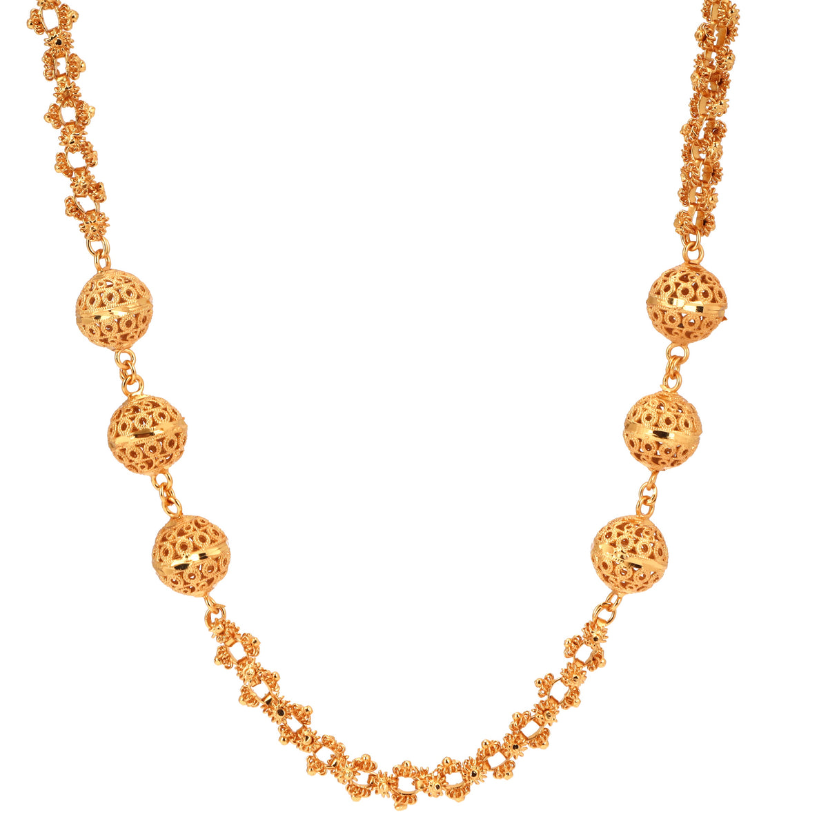 Crafted Jui Balls Chain 34 Inch