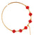Crystal Beaded Nose Ring ( Nath ) - BRISHNI