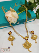 Dipti - Minakari Chain Necklace Set - BRISHNI