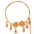 Dual Flower Ball Drop Nosering (Nath) - BRISHNI
