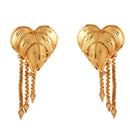 Dual Leaves Pendant Set - BRISHNI