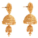 Ethnic Bloom Jhumka - BRISHNI