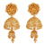 Ethnic Bloom Jhumka - BRISHNI