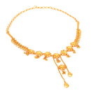 Fancy Floral Small Necklace Set - BRISHNI
