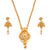 Filigree Floral Chain Necklace Set - BRISHNI