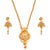 Filigree Floral Chain Necklace Set - BRISHNI