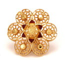Filigree Flower Ring - BRISHNI