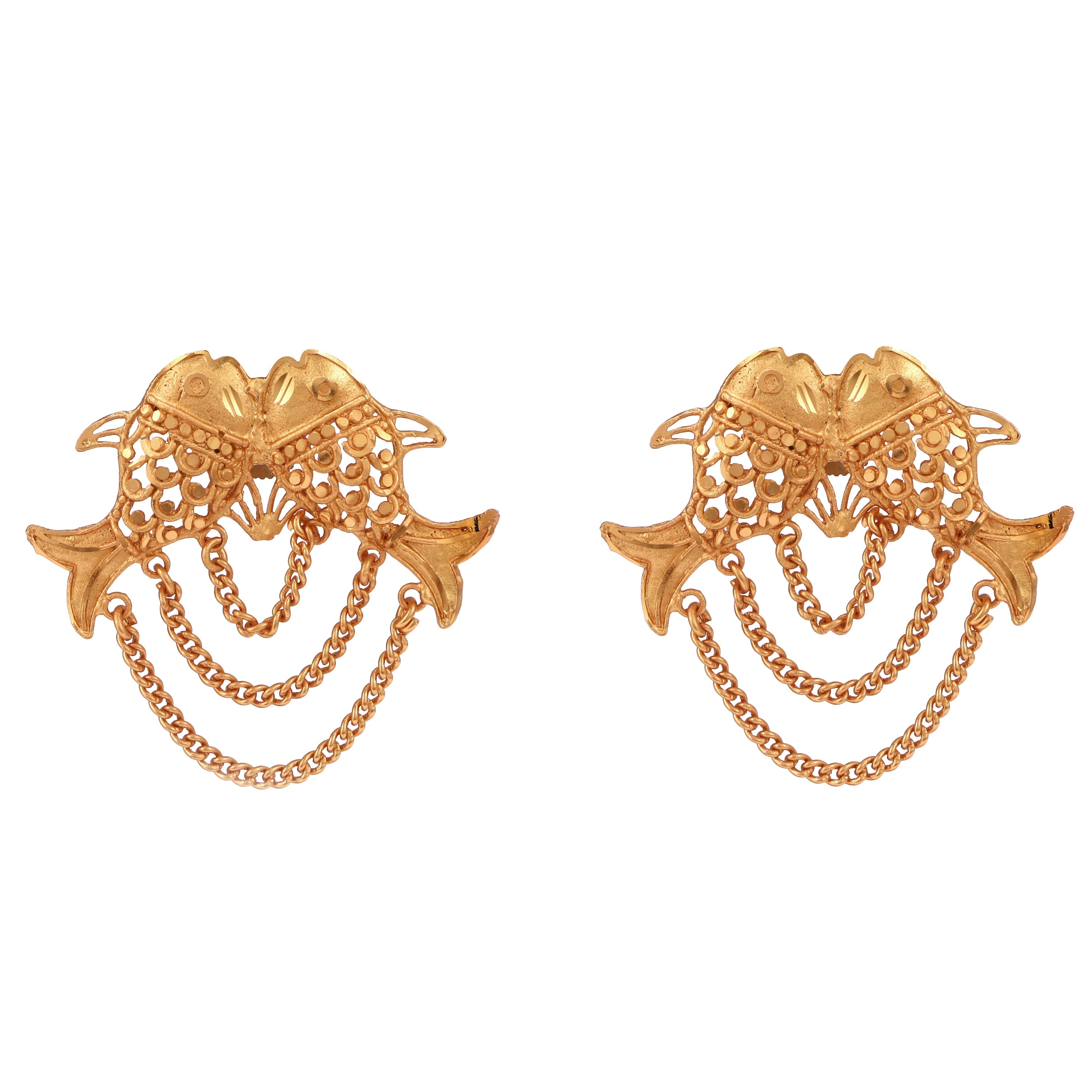 Fish Motif Lahara Necklace Set
