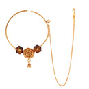Floral Beauties Nose Ring (Nath) - BRISHNI