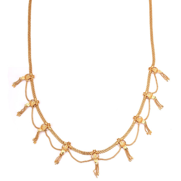Floral Chain Komor Bandhani - Waist Belt - BRISHNI