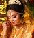 Floral Embeded Round Kanbala - BRISHNI