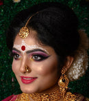 Floral Rajputi Tikli - Mangtika - BRISHNI