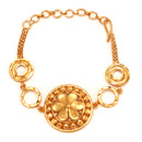 Flower Centric Thin Bracelet - BRISHNI