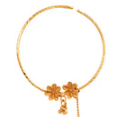 Flower Duo Golden Drop Nosering - BRISHNI