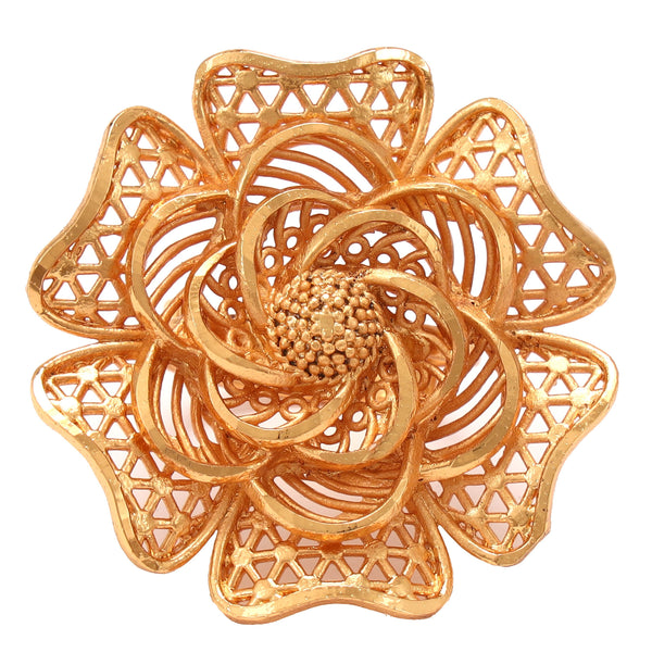 Flower Intricate Ring - BRISHNI