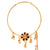 Flower Mina Ball Chain Nose Ring (Nath) - BRISHNI