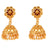 Flower Mina Small Jhumka - BRISHNI