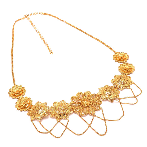 Flower Motif Komor Bondhoni