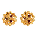 Flower Sequence Chatai Necklace Set - BRISHNI