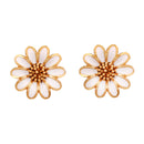 Gerbera Pendant Set With Chain - BRISHNI