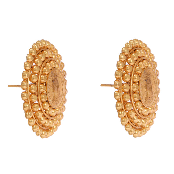 Gold pasha earrings design hot sale