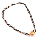 Golden Ball Double Chain Mangalsutra - BRISHNI