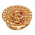 Golden Money Plant Ring - BRISHNI