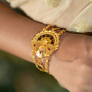 Half Floral Jaal Mantasha - BRISHNI