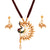 Hangsomukhi Mayur Pendant With Matching Earrings - BRISHNI