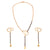 Heart Shaped Mangalsutra With Matching Earrings - BRISHNI