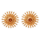 Jyoti Big Pendant Tassel Set - BRISHNI