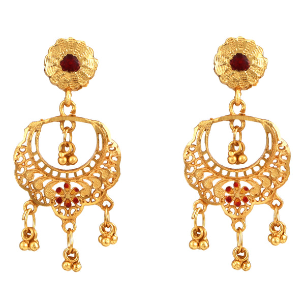 Kanbala Designed Beaded Lahara Necklace Set - BRISHNI