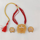 Kulo Durga Pendant with Tassel Set - BRISHNI