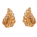 Leaf Locket With Matching Earrings Set - BRISHNI