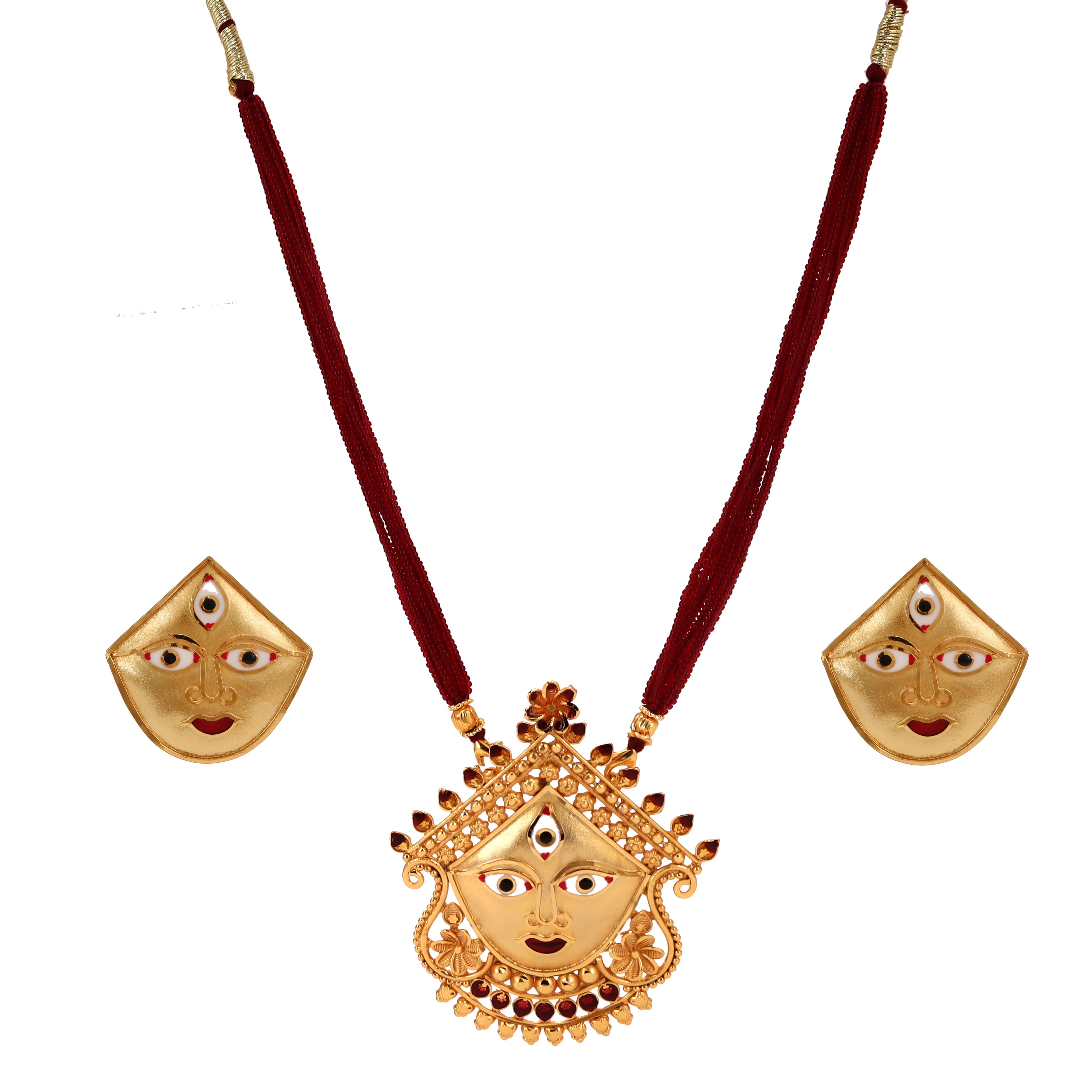 Maa durga store locket design