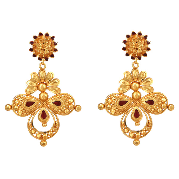 Maharani - Bridal Necklace Set - BRISHNI