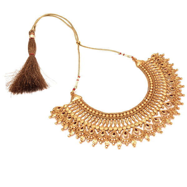 Maharani - Bridal Necklace Set - BRISHNI