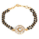 Mangalsutra Beaded Bracelet - BRISHNI