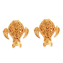Matsya Pendant With Matching Earrings - BRISHNI