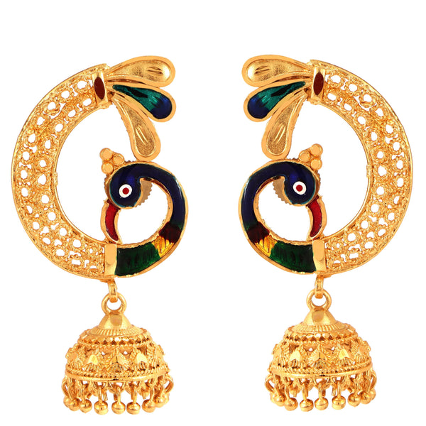 Half kaan earrings deals