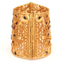 Mayuram - Peacock Motif Glass Chur- One Piece - BRISHNI