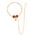 Mina Flower Duo Nosering - BRISHNI