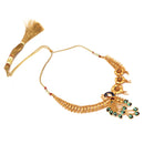 Mina Flower Mayur Necklace Set - BRISHNI