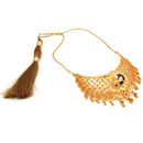 Mina Mayura Broad Collar Choker Set - BRISHNI