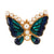 Minakari Butterfly Finger Ring - BRISHNI